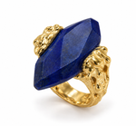 Load image into Gallery viewer, Gold Plated Silver Ring