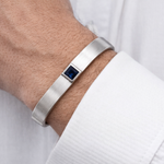 Load image into Gallery viewer, Sapphire Cuff Bracelet