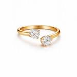 Load image into Gallery viewer, Toi Et Moi Diamond Ring