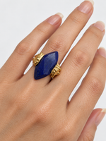 Load image into Gallery viewer, Gold Plated Silver Ring