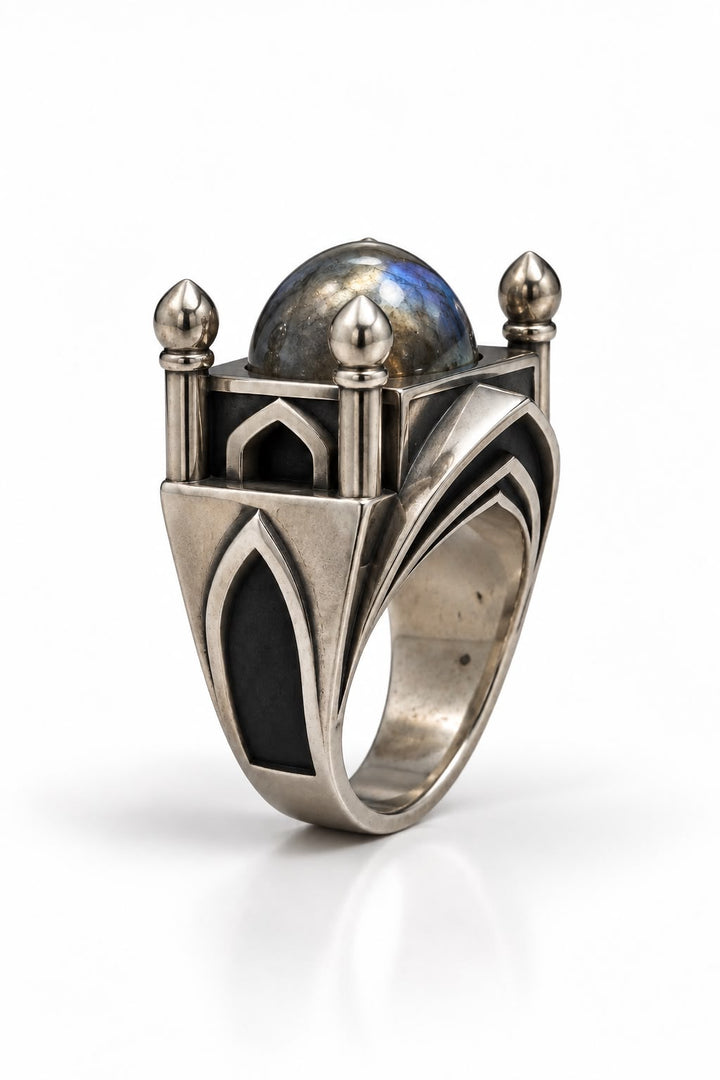 Mosque Silver Ring